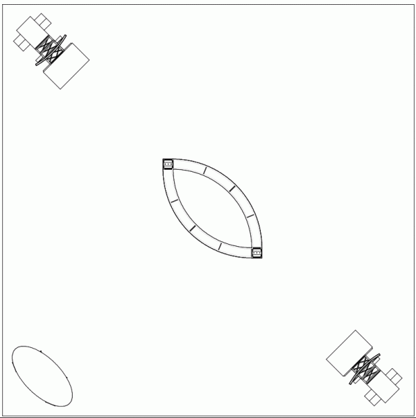 Coronado EZ-6 20′ x 20′ Truss Kit