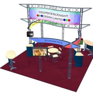 Palisades EZ-6 20′x20′ Booth Truss Kit