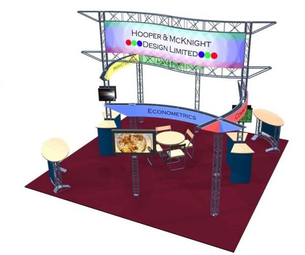 Palisades EZ-6 20′x20′ Booth Truss Kit