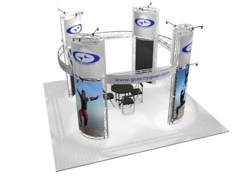 Presidio EZ-6 20′ x 20′ Trade Show Booth Truss Kit