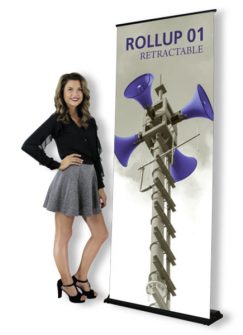 Rollup Retractable Banner Stand