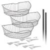 Wire Basket End Cap Display - 3 Basket Kit