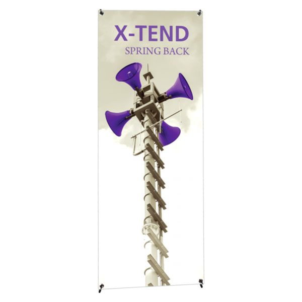 X-Tend 1 Spring Back Banner Stand