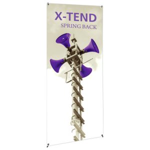 X-Tend 3 Spring Back Banner Stand