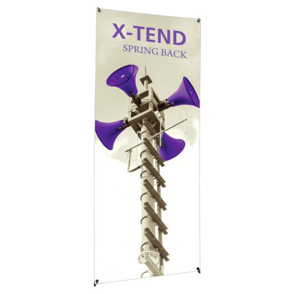 X-Tend 5 Spring Back Banner Stand