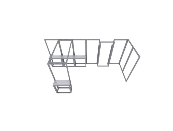 Frame for Modco Modular Exhibit Display 02 - 20FT x 10FT