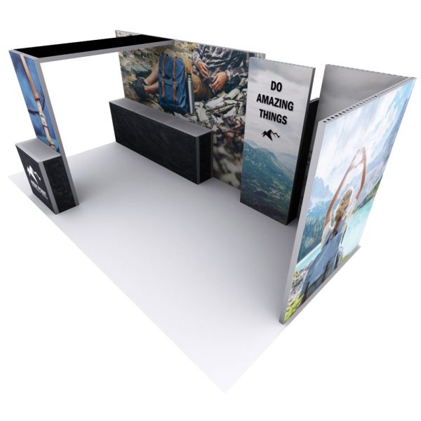 Modco Modular Exhibit Display 02 - 20FT x 10FT