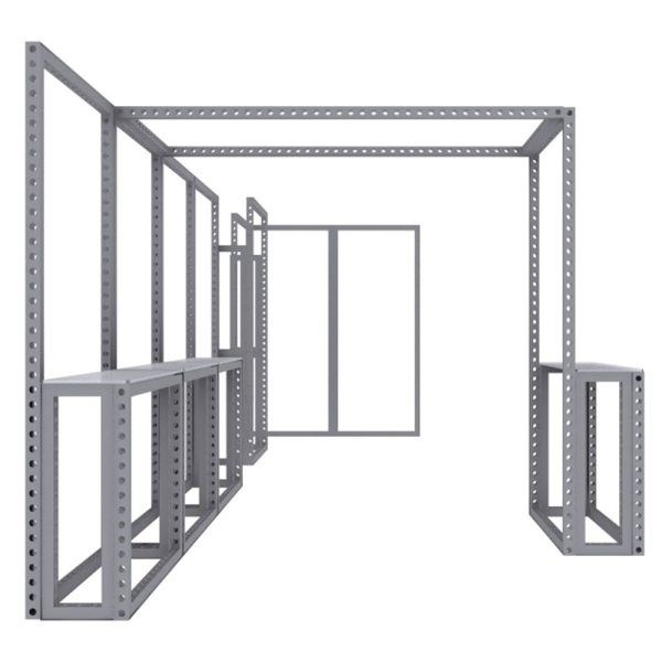 Frame for Modco Modular Exhibit Display 02 - 20FT x 10FT