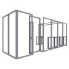 Frame for Modco Modular Exhibit Display 02 - 20FT x 10FT