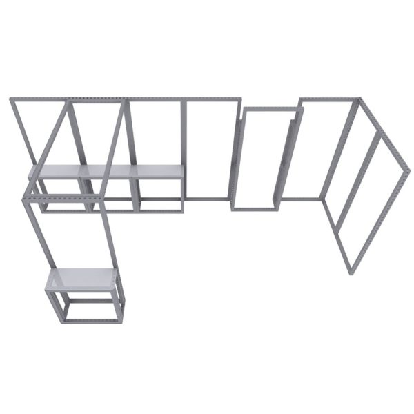 Frame for Modco Modular Exhibit Display 02 - 20FT x 10FT