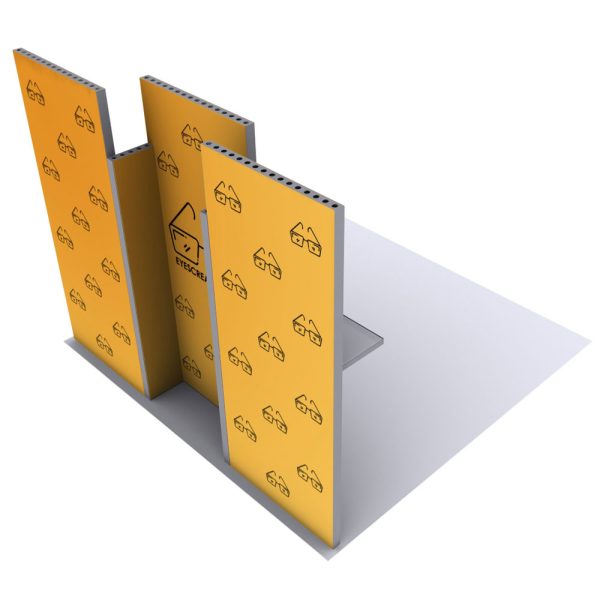 Rear View Modco Modular Exhibit Display 03 - 10FT x 10FT
