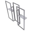 Rear Frame for Modco Modular Exhibit Display 03 - 10FT x 10FT
