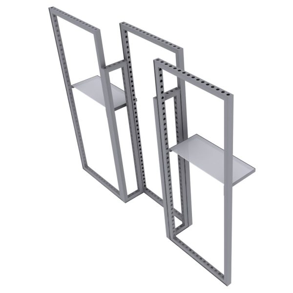 Rear Frame for Modco Modular Exhibit Display 03 - 10FT x 10FT
