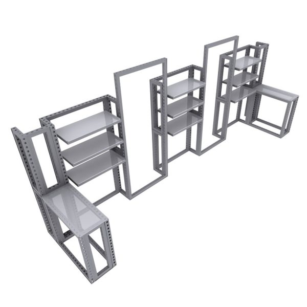 Frame for Modco Modular Exhibit Display 03 - 20FT x 10FT