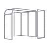 Frame for Modco Modular Exhibit Display 04 - 10FT x 10FT