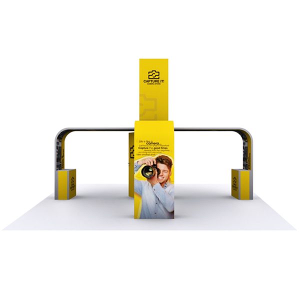 Modco Modular Exhibit Display 05 - 30FT x 30FT Island Exhibit