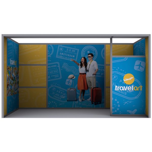 Cabo Booth B 10'x20' Trade Show Exhibit Display