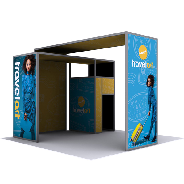 10'x10' Cabo C Custom Trade Show Exhibit Display