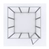 Modco Modular Exhibit Room Kit 06 - Top View of Frame