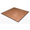 12'x12' Snap Lock Dance Floor Teak