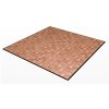 Snap Lock Dance Floor in Dark Maple 18'x18'