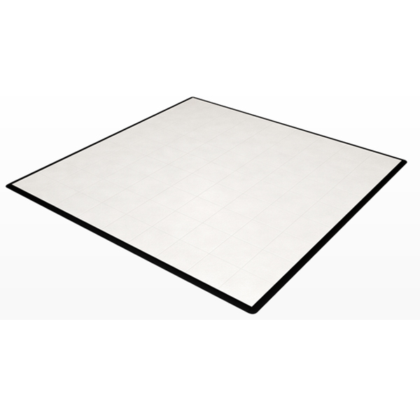 -'x9' Slate White SnapLock Dance Floor