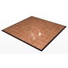 9'x9' Snap Lock Dance Floor Teak