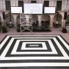 Luxury Black Marble Dance Floor Custom Mosaic