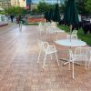 SnapLock Dance Floor Laminate Tiles Oak Outdoor use