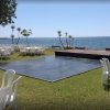 Slate Black Dance Floor Outdoor Event