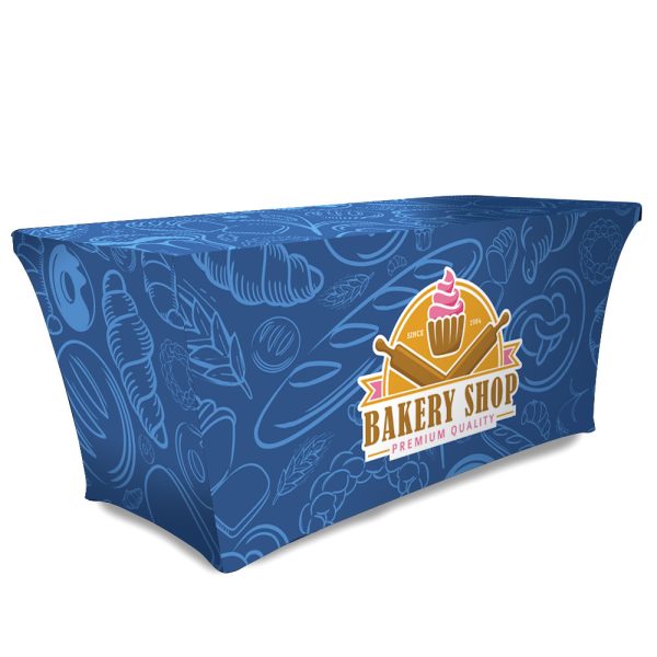 6ft CB Easy Choice Mult Stretch Table Throw in full color