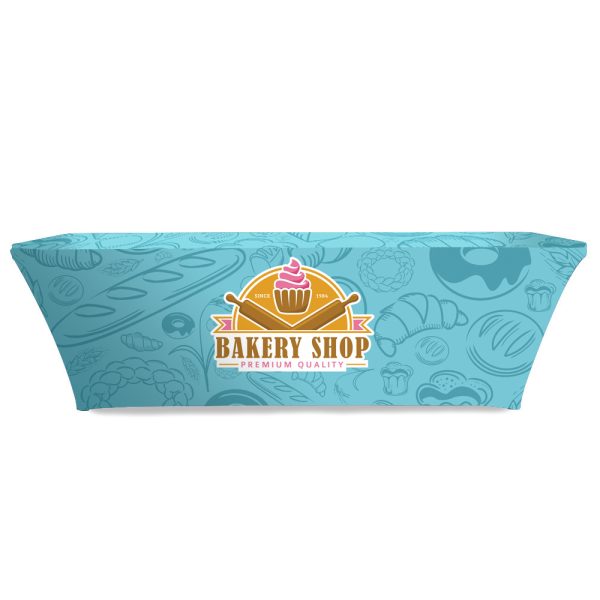 8ft CB Easy Choice Mult Stretch Table Throw in full color