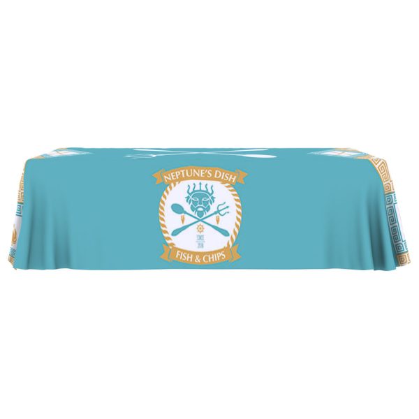 8ft CB Easy Choice Throw Cover with custom graphics
