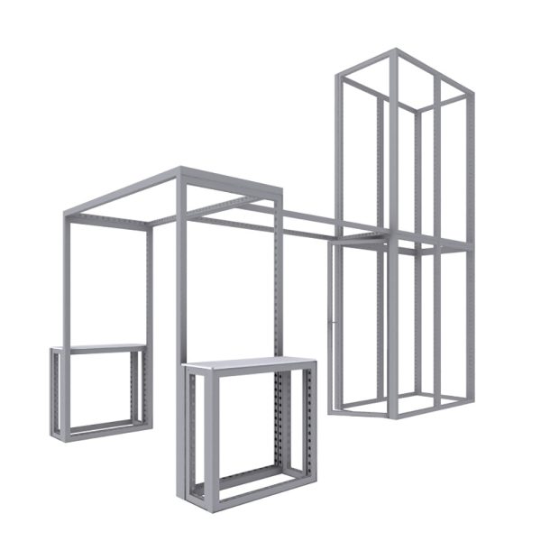 Frame for Modco Modular Kit 11 20'x20' Custom Island Exhibit