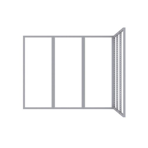 Modco Custom 10'x10' Trade Show Exhibit L-Shape Frame