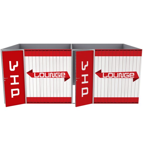 Modco Modular Kit 15 Double Exhibit Conference Room