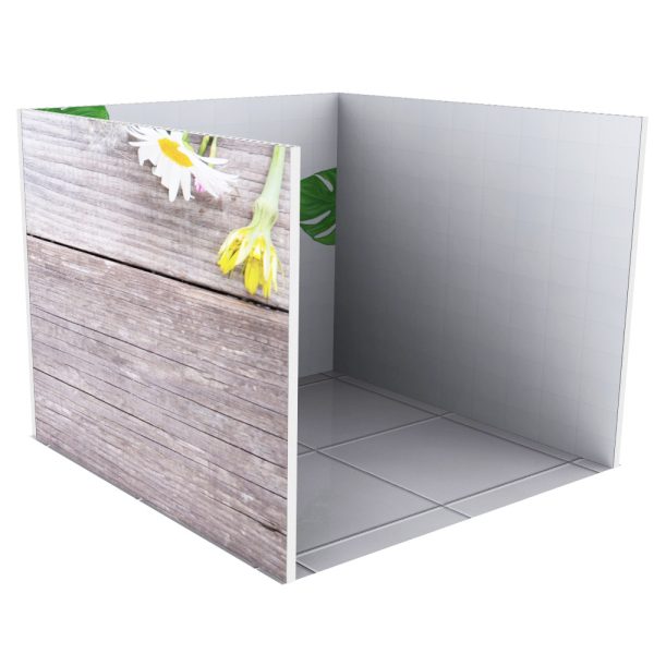 Modco Kit 19 10'x10' Exhibit Display Booth with Branding