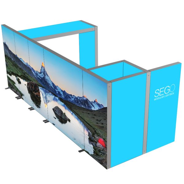 Top View SEGO Configuration F 20x10 Graphic Package