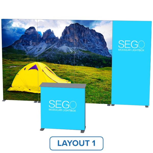 Front View SEGO Configuration K 10x10 Layout 1