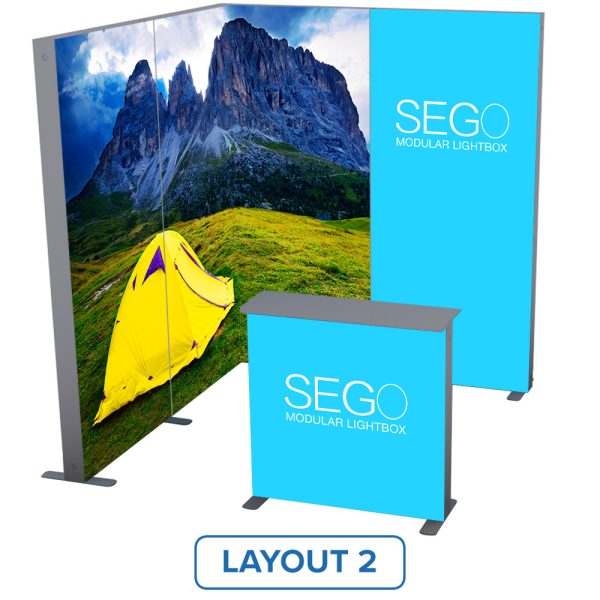 Front View SEGO Configuration K 10x10 Layout 2