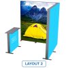 Side View SEGO Configuration K 10x10 Layout 2