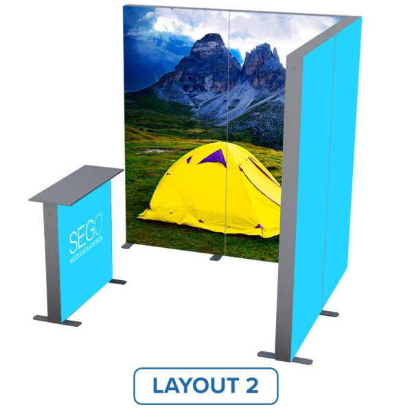 Side View SEGO Configuration K 10x10 Layout 2