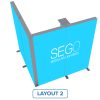 Back Top View SEGO Configuration K 10x10 Layout 2