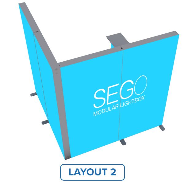 Back Top View SEGO Configuration K 10x10 Layout 2