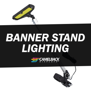 Banner Stand Lighting