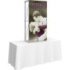 Front Left View Embrace 2.5ft Tabletop Display with No End Caps