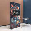 Vector Frame Monitor Kiosk-02 Tension Fabric Display