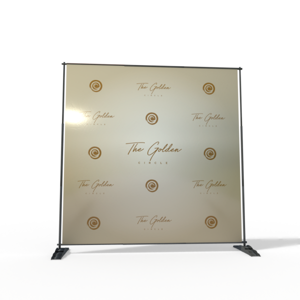 Jumbo Adjustable Step and Repeat Booth Kit