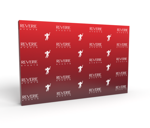 10' Step and Repeat Straight Ready Pop Lite Pop Up Display