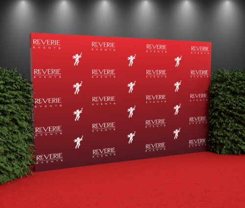 10' Step and Repeat Straight Ready Pop Lite